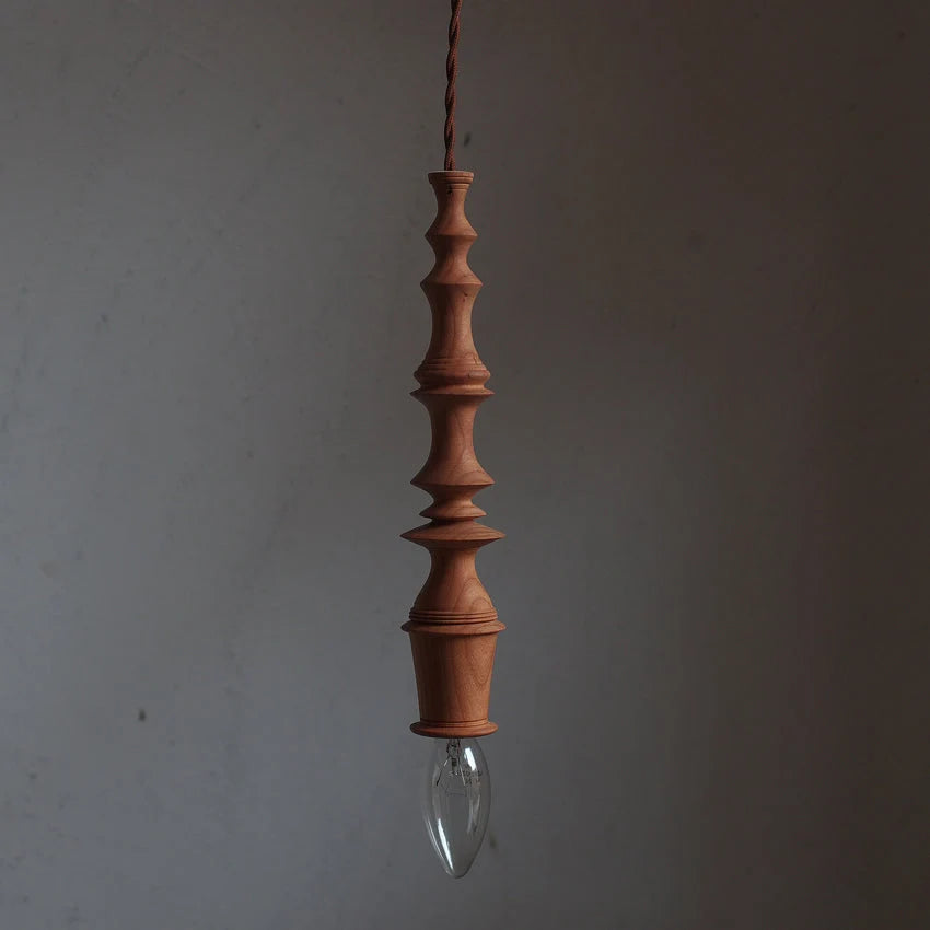 Pendant Lamp | Wooden Minimalist & E26/E27 Socket | Models A-F