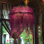 Pendant Light | 3-Light Metal & Acrylic Adjustable Cord
