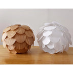 Pendant Light | Ash Wood Pinecone Design | 38 cm Diameter
