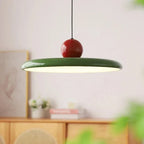 Pendant Light | Bauhaus-Inspired Glossy Dome | Integrated LED