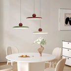 Pendant Light | Bauhaus-Inspired Glossy Dome | Integrated LED