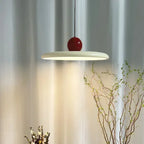 Pendant Light | Bauhaus-Inspired Glossy Dome | Integrated LED
