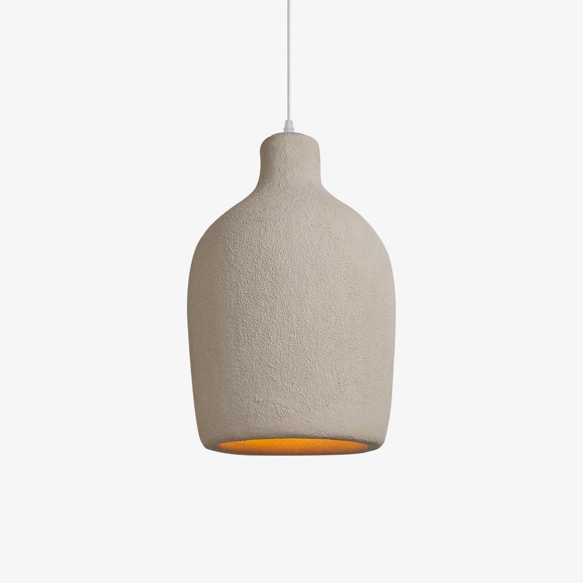 Pendant Light | Beige Shade & Metal Frame | 140 cm Adjustable Cable