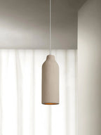 Pendant Light | Beige Shade & Metal Frame | 140 cm Adjustable Cable