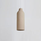 Pendant Light | Beige Shade & Metal Frame | 140 cm Adjustable Cable
