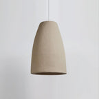 Pendant Light | Beige Shade & Metal Frame | 140 cm Adjustable Cable