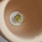 Pendant Light | Beige Shade & Metal Frame | 140 cm Adjustable Cable