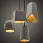 Pendant Light | Cement Shade & E26/E27 Socket | Multiple Sizes