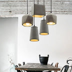 Pendant Light | Cement Shade & E26/E27 Socket | Multiple Sizes