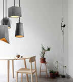 Pendant Light | Cement Shade & E26/E27 Socket | Multiple Sizes