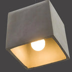 Pendant Light | Cement Shade & E26/E27 Socket | Multiple Sizes