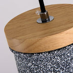 Pendant Light | Concrete & Wood | Adjustable 150 cm Cable
