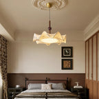 Pendant Light | Fabric Shade & Integrated LED | 50 cm
