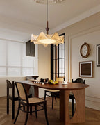 Pendant Light | Fabric Shade & Integrated LED | 50 cm