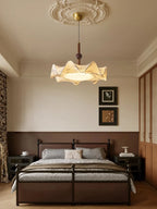 Pendant Light | Fabric Shade & Integrated LED | 50 cm