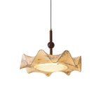 Pendant Light | Fabric Shade & Integrated LED | 50 cm