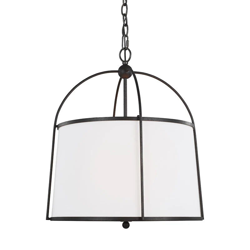 Pendant Light | Fabric Shade & Iron Body | Ø32/Ø53 cm