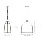 Pendant Light | Fabric Shade & Iron Body | Ø32/Ø53 cm