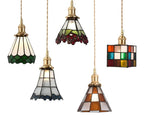 Pendant Light | Geometric Copper Glass | 120 cm Adjustable Chain
