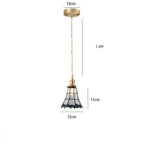 Pendant Light | Geometric Copper Glass | 120 cm Adjustable Chain