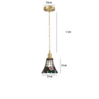 Pendant Light | Geometric Copper Glass | 120 cm Adjustable Chain