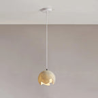 Pendant Light | Geometric Resin Shade & Metal Fitting | Diameter 20/30/40 cm