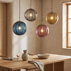 Pendant Light | Glass Globe & Energy-Efficient LED