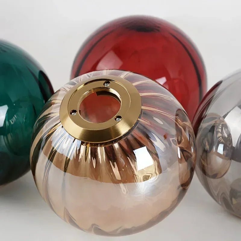 Pendant Light | Glass Globe & Energy-Efficient LED
