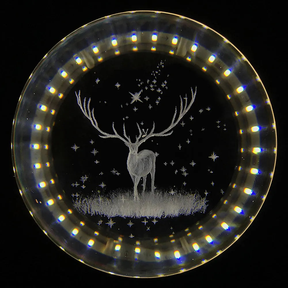 Pendant Light | Gold Metal & Crystal Globe | Warm LED Included