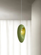 Pendant Light | Green Molded Polystyrene & E26/E27 Socket | 29 cm Diameter