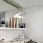 Pendant Light | Metal Curved Dome & Adjustable Height | 35 x 26 cm