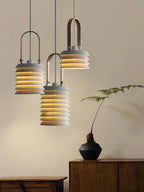 Pendant Light | Minimalist Lantern & Iron Body | Ø 20.5 cm