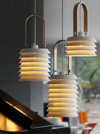 Pendant Light | Minimalist Lantern & Iron Body | Ø 20.5 cm