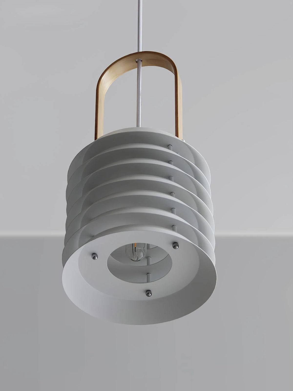 Pendant Light | Minimalist Lantern & Iron Body | Ø 20.5 cm