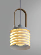 Pendant Light | Minimalist Lantern & Iron Body | Ø 20.5 cm
