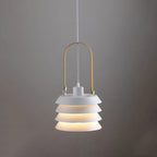 Pendant Light | Minimalist Lantern & Iron Body | Ø 20.5 cm