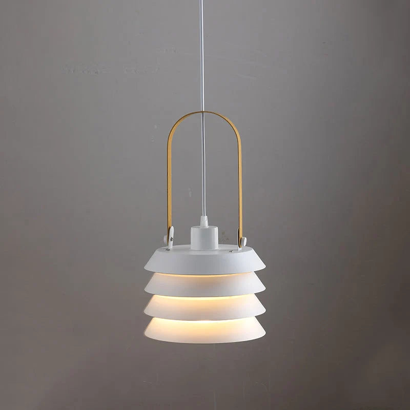 Pendant Light | Minimalist Lantern & Iron Body | Ø 20.5 cm