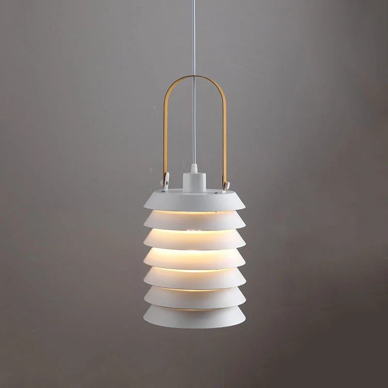 Pendant Light | Minimalist Lantern & Iron Body | Ø 20.5 cm