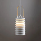 Pendant Light | Minimalist Lantern & Iron Body | Ø 20.5 cm