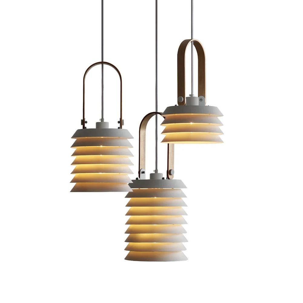 Pendant Light | Minimalist Lantern & Iron Body | Ø 20.5 cm