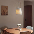 Pendant Light | Minimalist Lantern & Iron Body | Ø 20.5 cm