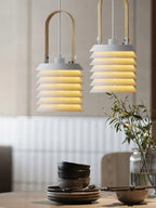 Pendant Light | Minimalist Lantern & Iron Body | Ø 20.5 cm