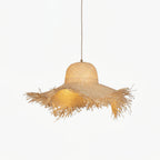 Pendant Light | Natural Rattan Shade & Adjustable Height | 150 cm Cable