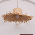 Pendant Light | Natural Rattan Shade & Adjustable Height | 150 cm Cable