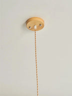 Pendant Light | Natural Rattan Shade & Adjustable Height | 150 cm Cable