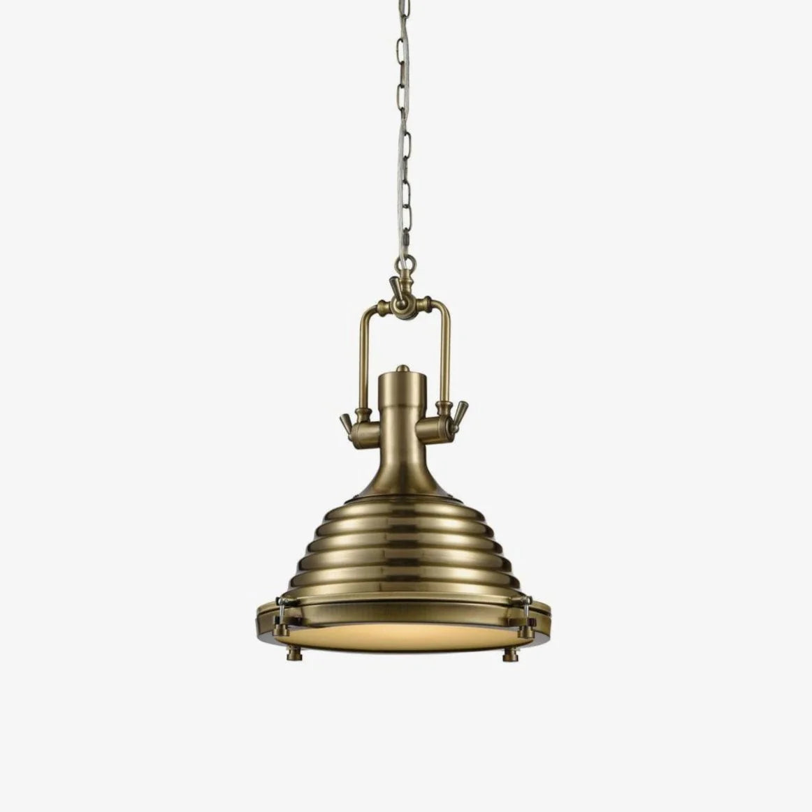 Pendant Light | Polished Chrome & Integrated Diffuser