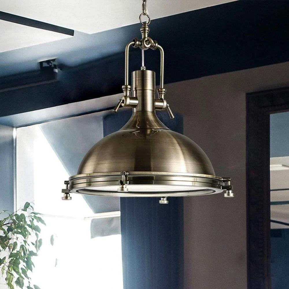Pendant Light | Polished Chrome & Integrated Diffuser