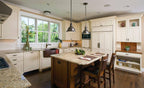 Pendant Light | Polished Chrome & Integrated Diffuser