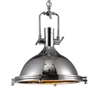 Pendant Light | Polished Chrome & Integrated Diffuser