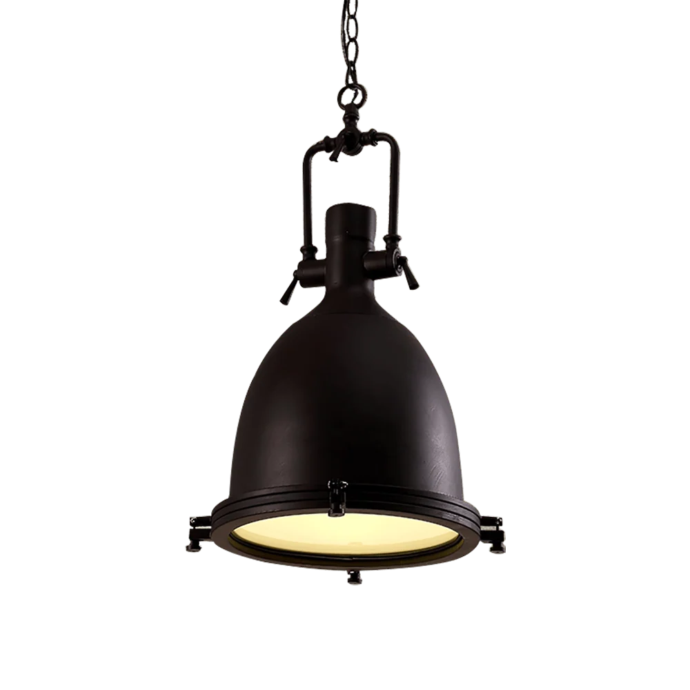 Pendant Light | Polished Chrome & Integrated Diffuser